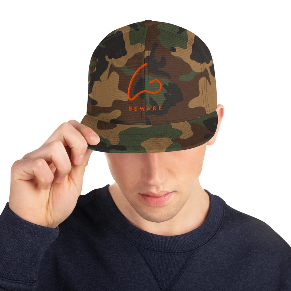 BEWARE Snapback Hat