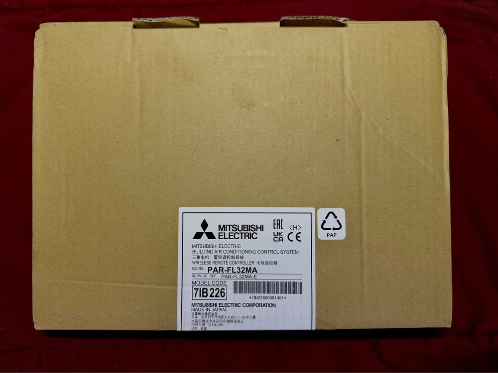 PAR-FL32MA-E Mitsubishi Handheld Wireless Remote Controller