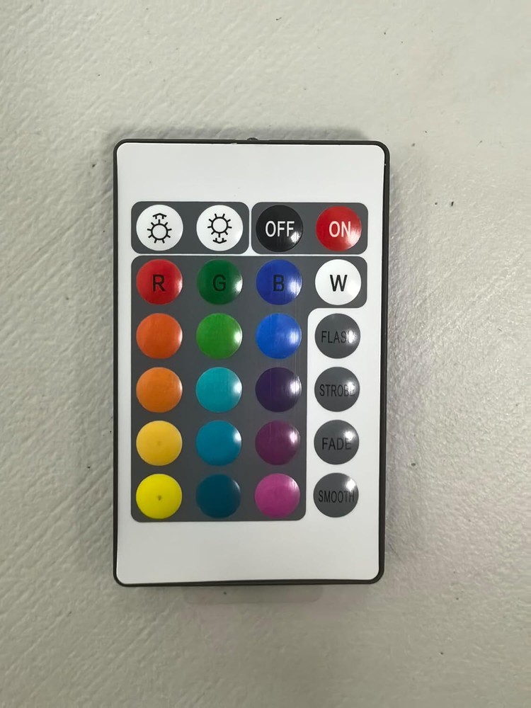 Multicolor LED Strip Lights with Remote Control Waterproof DIY Decor 2m