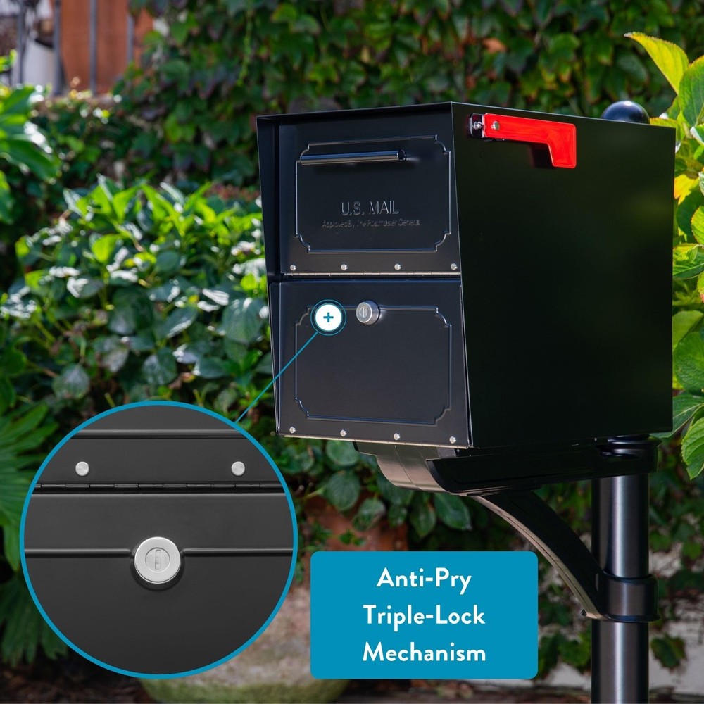 Architectural Mailboxes Oasis® TriBolt™ Secure, Anti-Pry Locking USPS Approve...