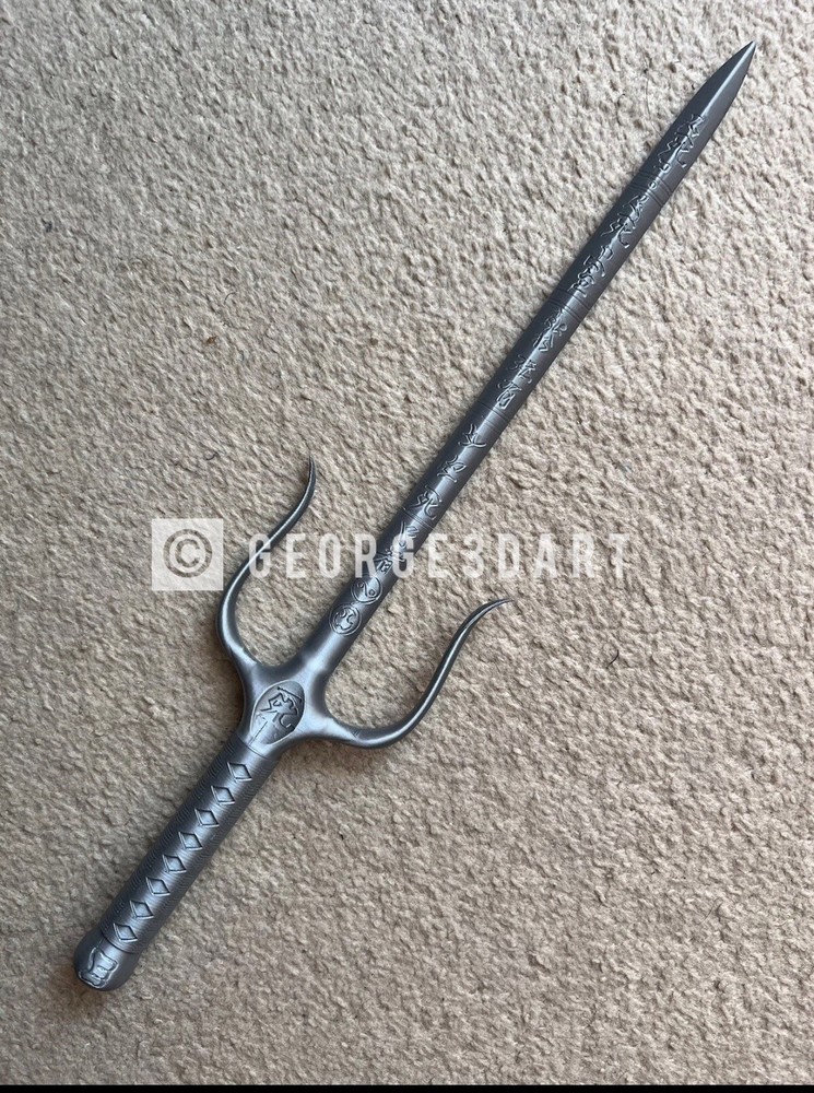 Elektras Sai Replica Prop Cosplay 3D Printed