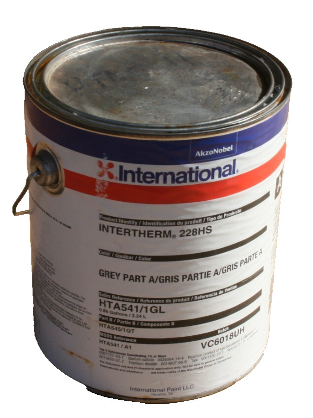 International Intertherm 228HS Part A Epoxy 1GL - Grey