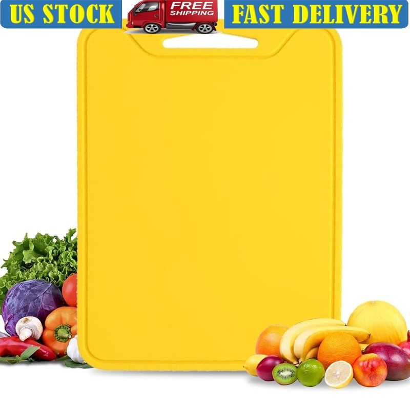 Silicone Cutting Board Flexible Heat Resistant Easy Clean Kitchen Accessory New