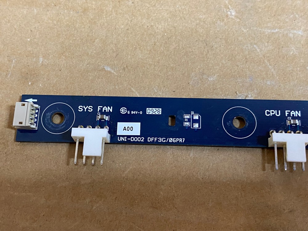 Dell Alienware Aurora Fan Lighting Control Board & IO Power Cable * DP/N: 006PR7
