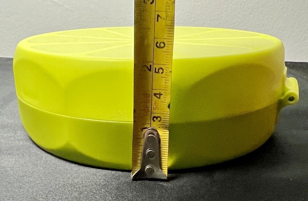 Trudeau Lime Green Citrus Bar Storage Container Interior Juicer Cone Keeper 6"