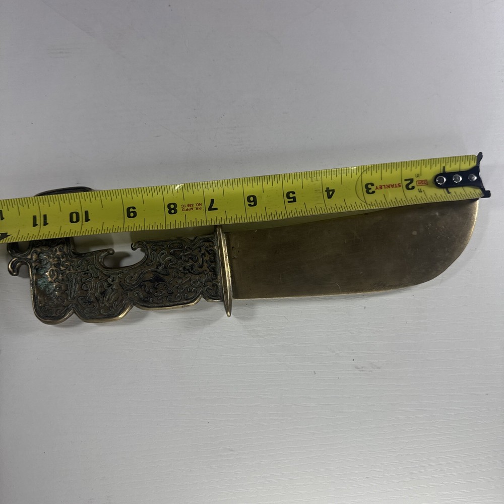 Vintage Fully Brass Solid Blade Cool Design