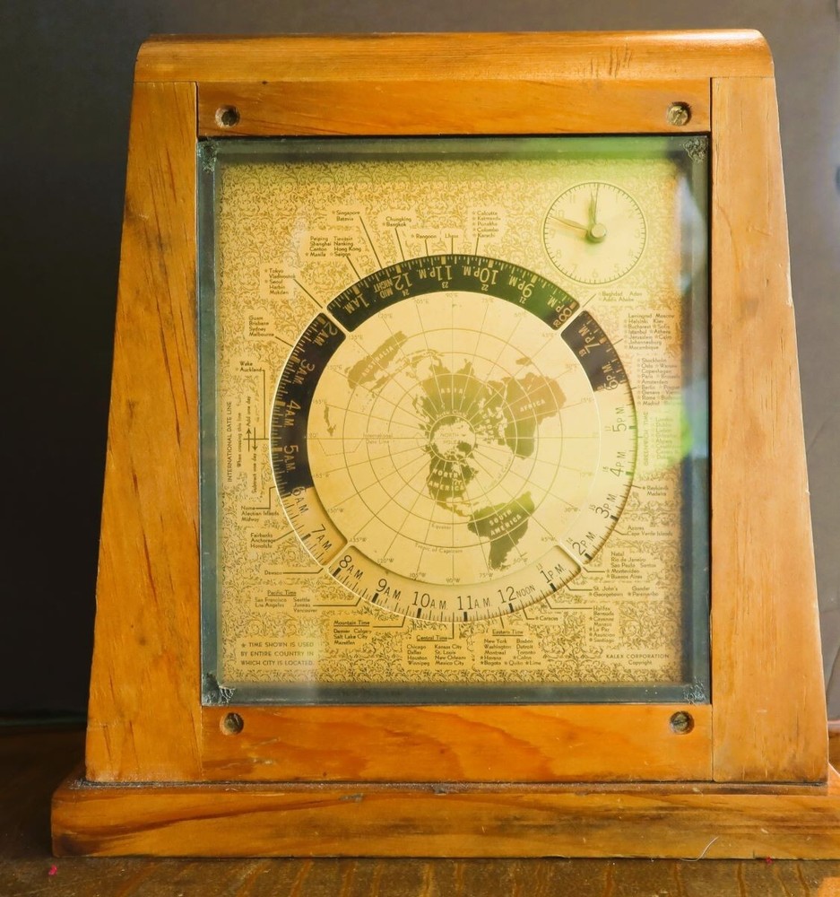 Kalex World CLOCK By Auction By Daum