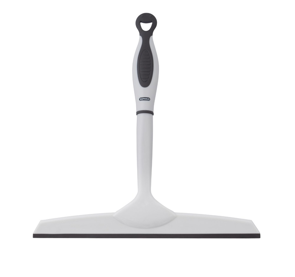 10" Grey Rubber Squeegee with Hanging Loop