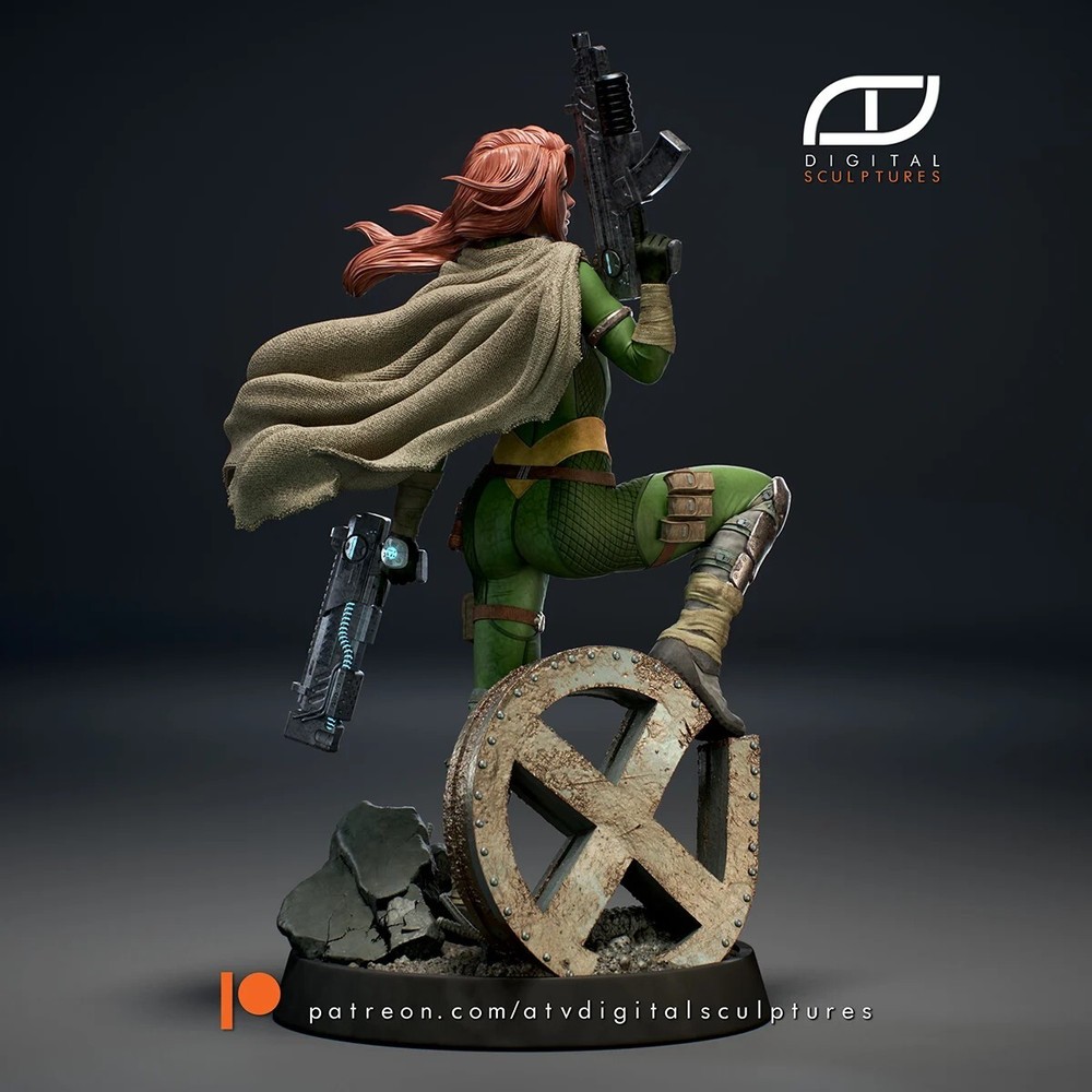 Hope Summers 3d Printed Model | Unassembled | Unpainted | 1/12-1/3