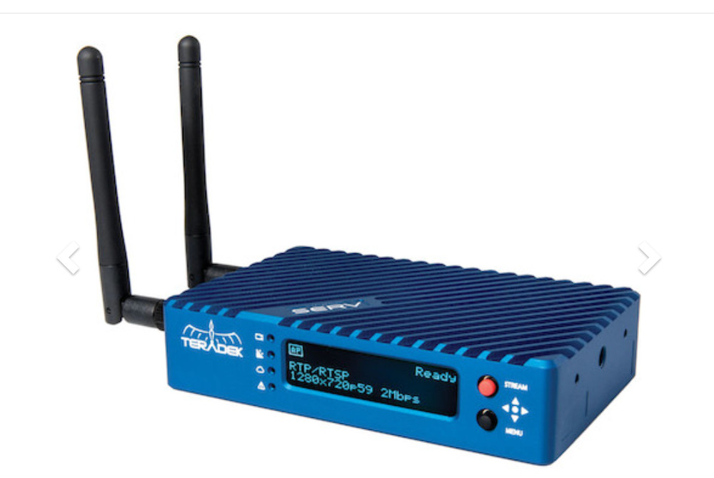 Teradek Serv Pro - Fair Condition; Works great, doesn't fully accept an antenna