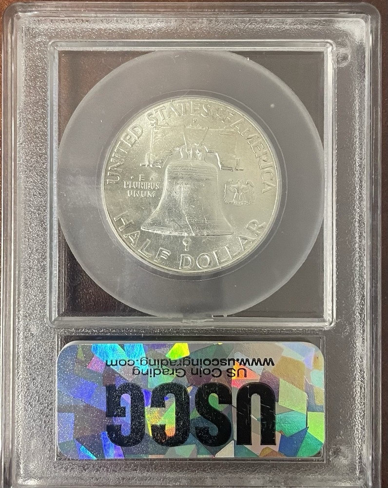 1951 Franklin Half Dollar Full Bell Line