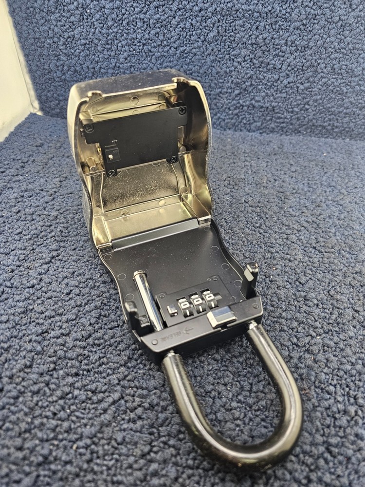 VaultLOCKS® Anti-theft Silver Lock Box For Locking Shackle Extra Secure