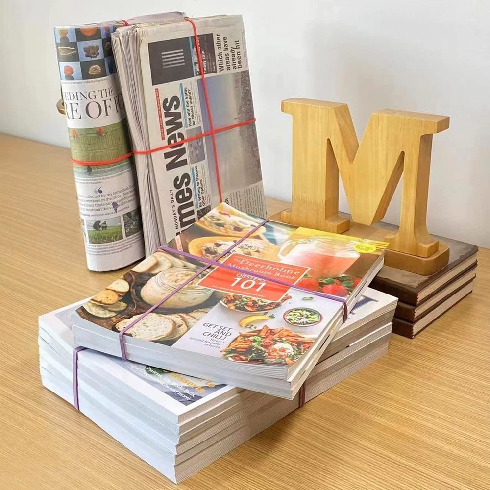 ONE Pound Large Rubber Bands, Assorted Colors, Multi-Purpose Multi-color