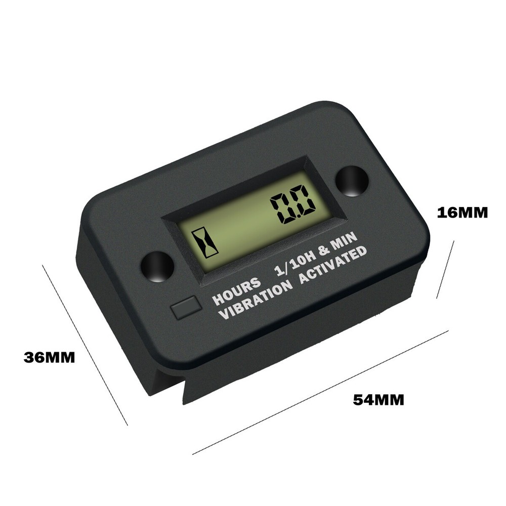 Digital Vibration Hour Meter Hour Meter LCD Hour Meter Motorcycle