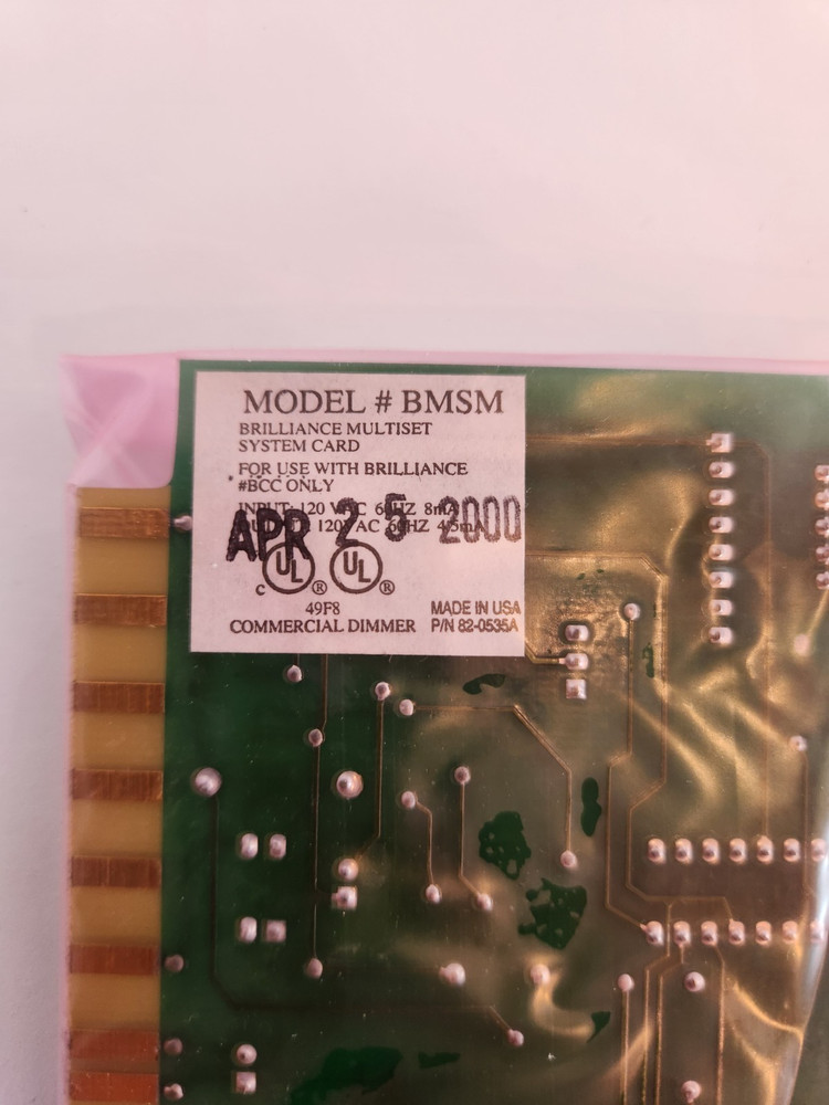 Lightolier Brilliance MultiSet Interface Card