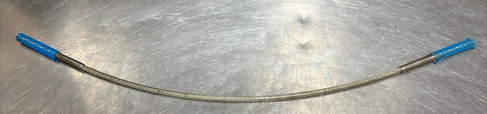 Braided Lifting Cable With Threaded Ends Nos Surplus No Box Bulk Surplus