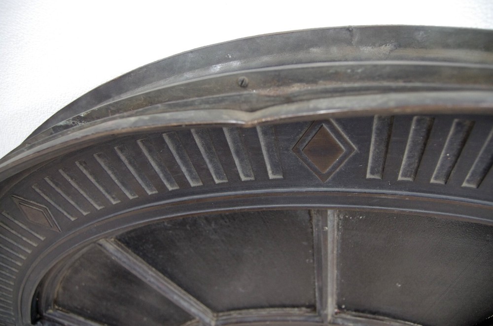 Reclaimed 5 ft Bronze Beaux Arts Arch Transom