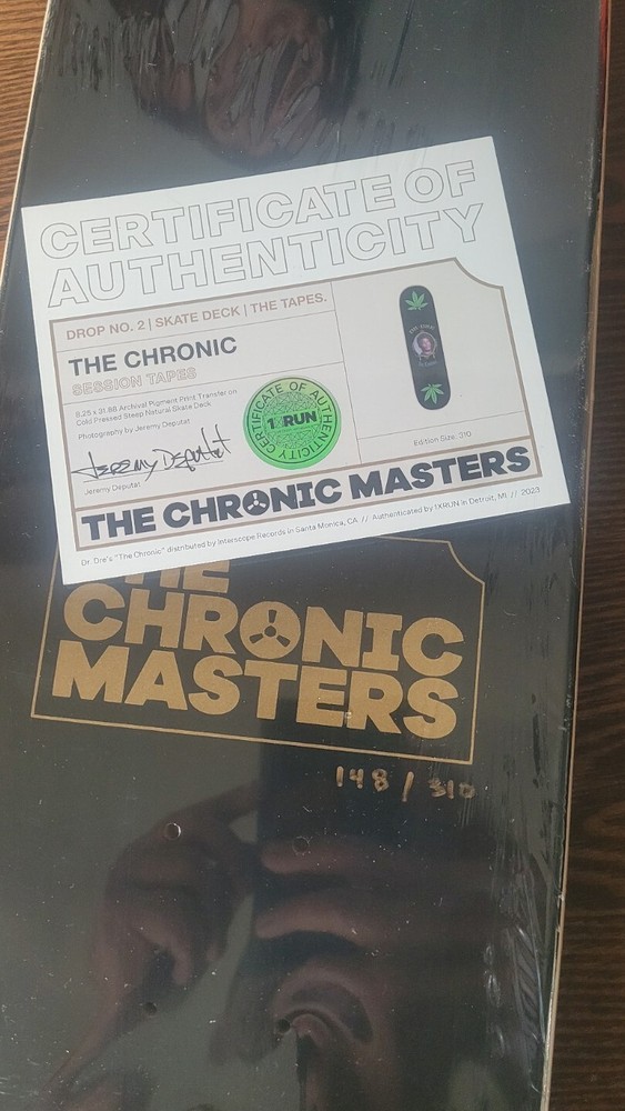DR. DRE - The Chronic Masters Limited Edition Skateboard Deck