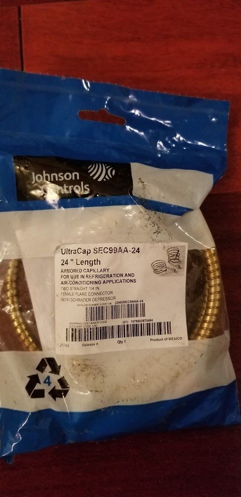 Johnson Controls UltraCap SEC99AD-24  24" Length NEW IN PACKAGE