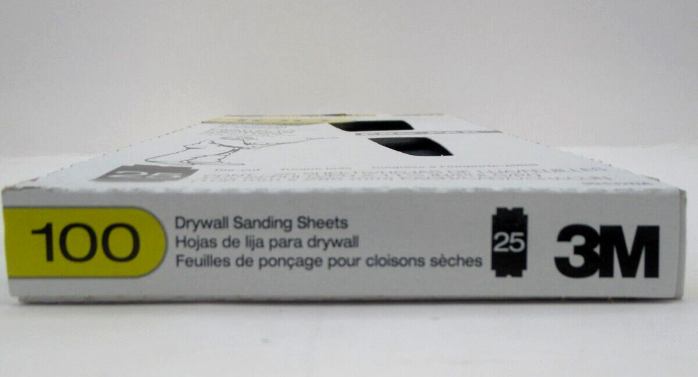 3M Sanding Sheets Drywall 100 Grit 25 Count 99432NA