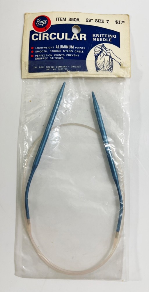 Boye Circular Knitting Needle 350A / 29" Size 6