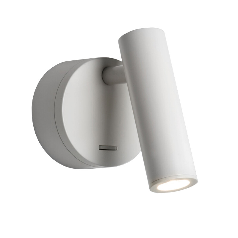 3W LED Bedside Lamp Rotatable Wall Sconce Light Fixture Reading Spotlight Switch