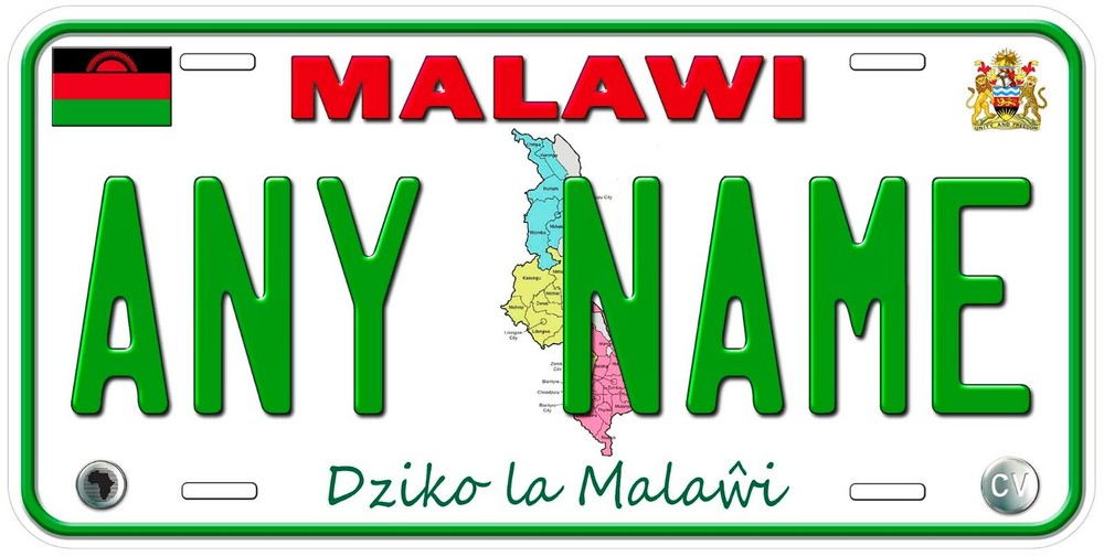 Malawi Any Name Personalized Novelty Car License Plate
