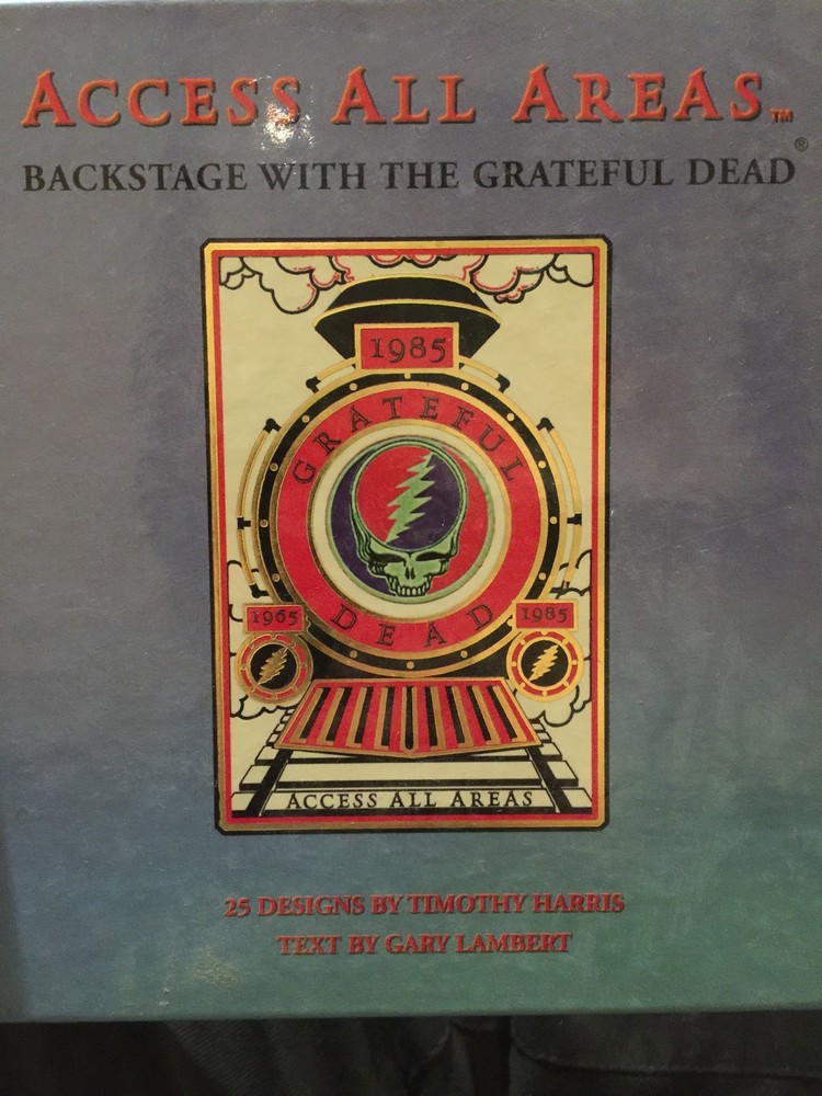 grateful dead Rare Backstage Pass "Laminate" Collection