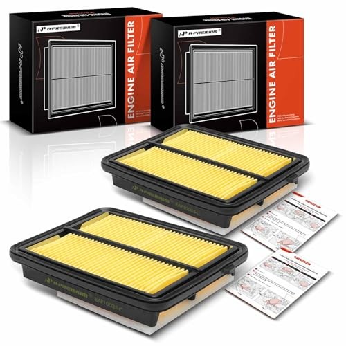 2-PC Engine Air Filter Compatible with Nissan Versa 2020-2024, Kicks 2017