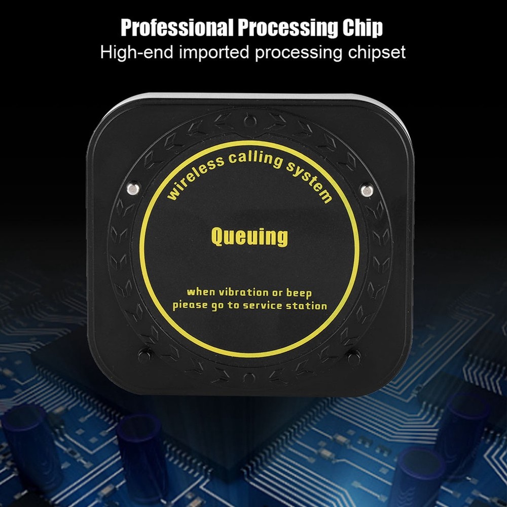 30 Receivers 1 Transmitter Restaurant Table Queuing Wireless Calling System