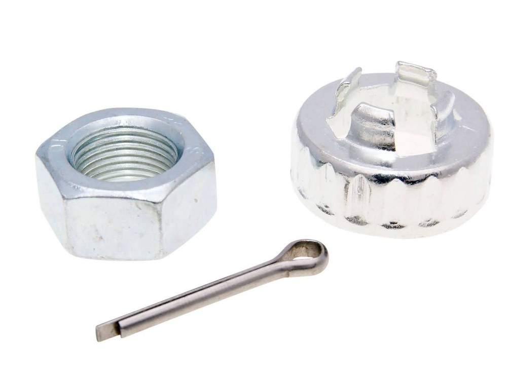 Piaggio Fly 125 2V AC 2006-07 (Carb) [ZAPM42100] Wheel Nut with Cap and Split...