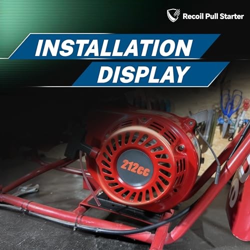 Recoil Pull Starter Start fit for Predator 212cc 196cc Engine for Honda Red