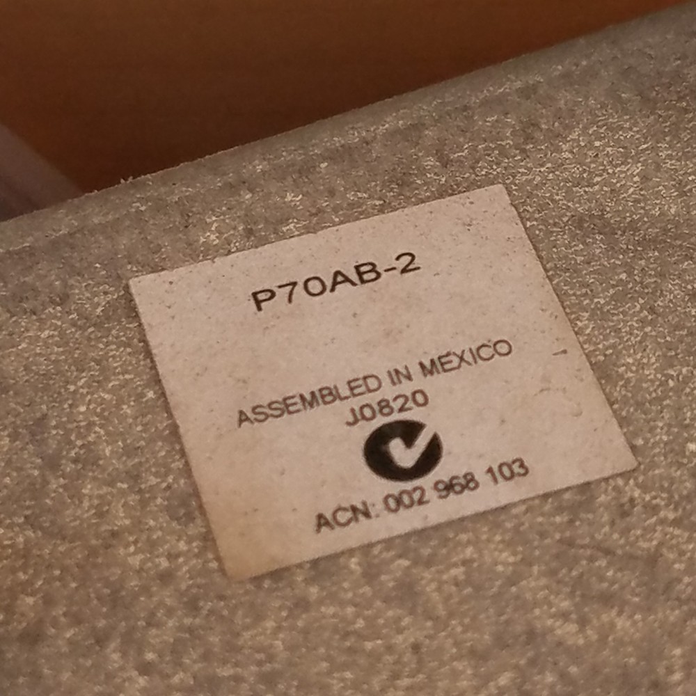 Johnson Controls P70AB-2 Pressure Switch, 0-100 PSI - USED