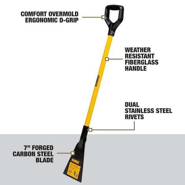 Dewalt 32 in. Carbon Steel Blade Ice Scraper