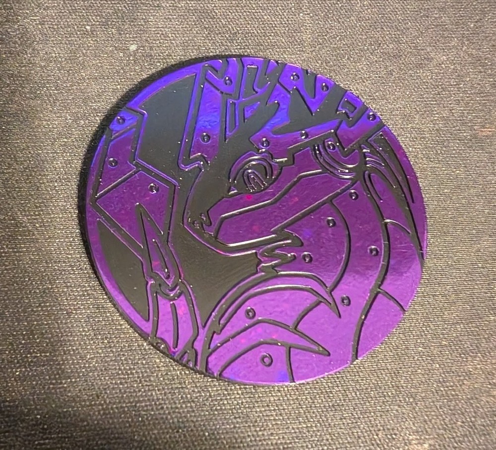 Purple Miraidon Jumbo TCG Coin