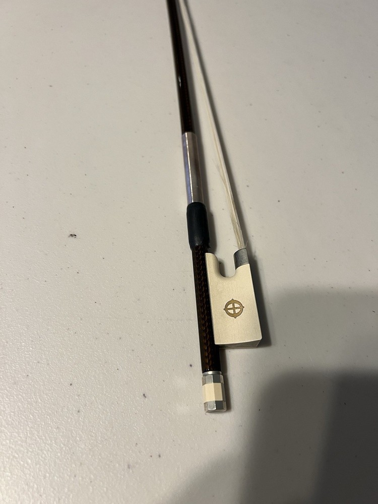 CodaBow Diamond GX Alabaster Violin Bow Needs New Hair