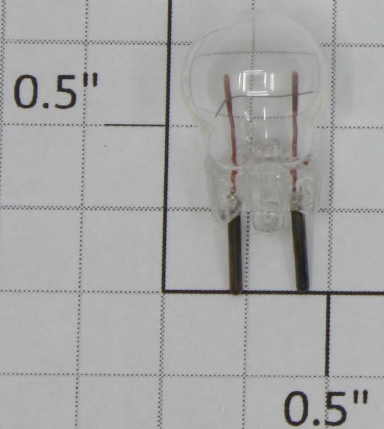 Lionel 12 6 Volt 2-Pin Clear Small Globe Bulb (1)
