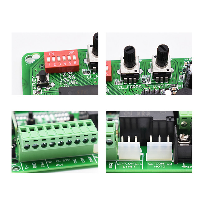 Control Board For AC Sliding Gate Opener Electronic Main Replacement PCB Circuit