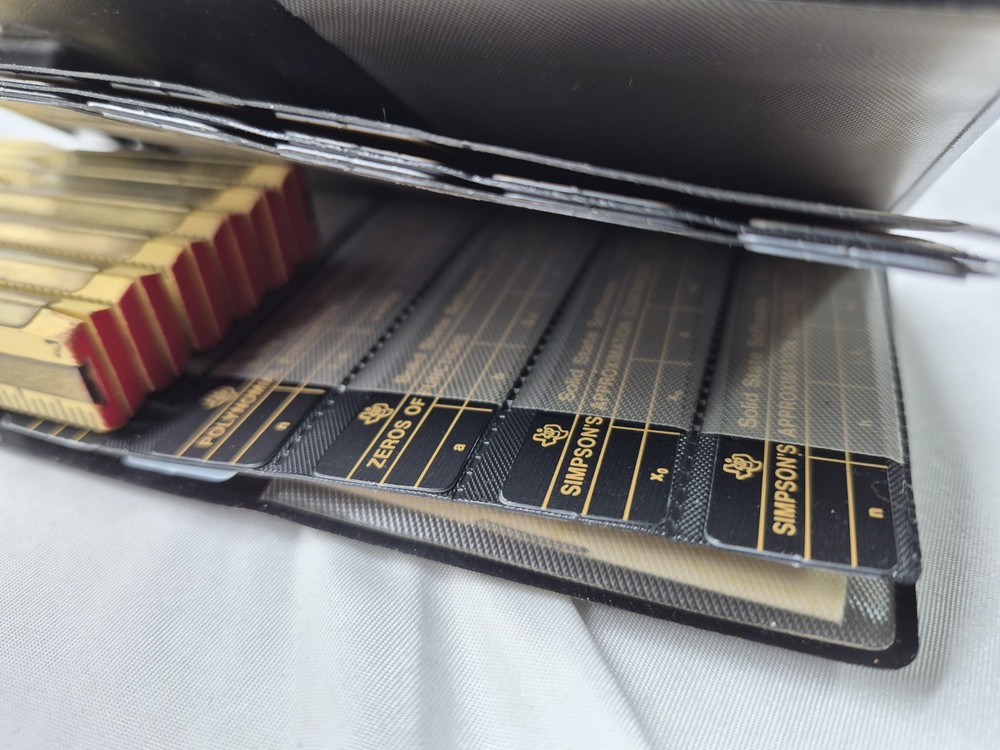 Texas Instruments TI-58 TI-59 Master Library Module Cards Case Guide Vintage