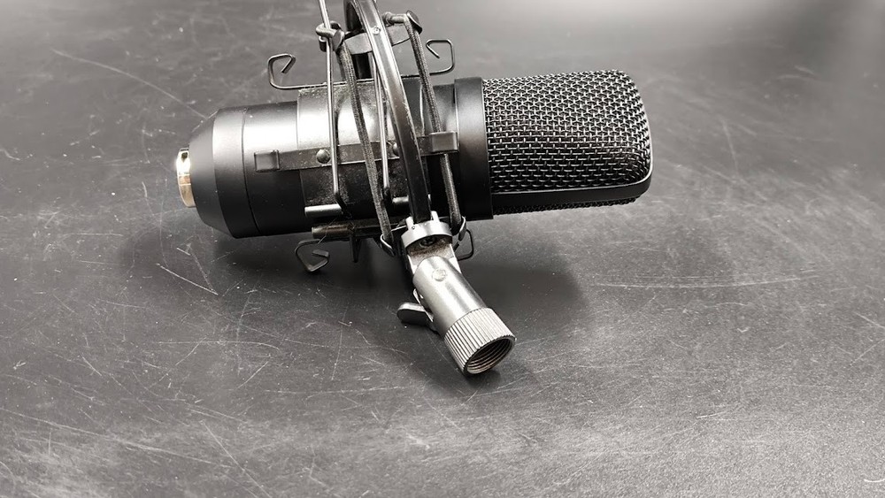 PKSTREAMER Microphone Used Working Black