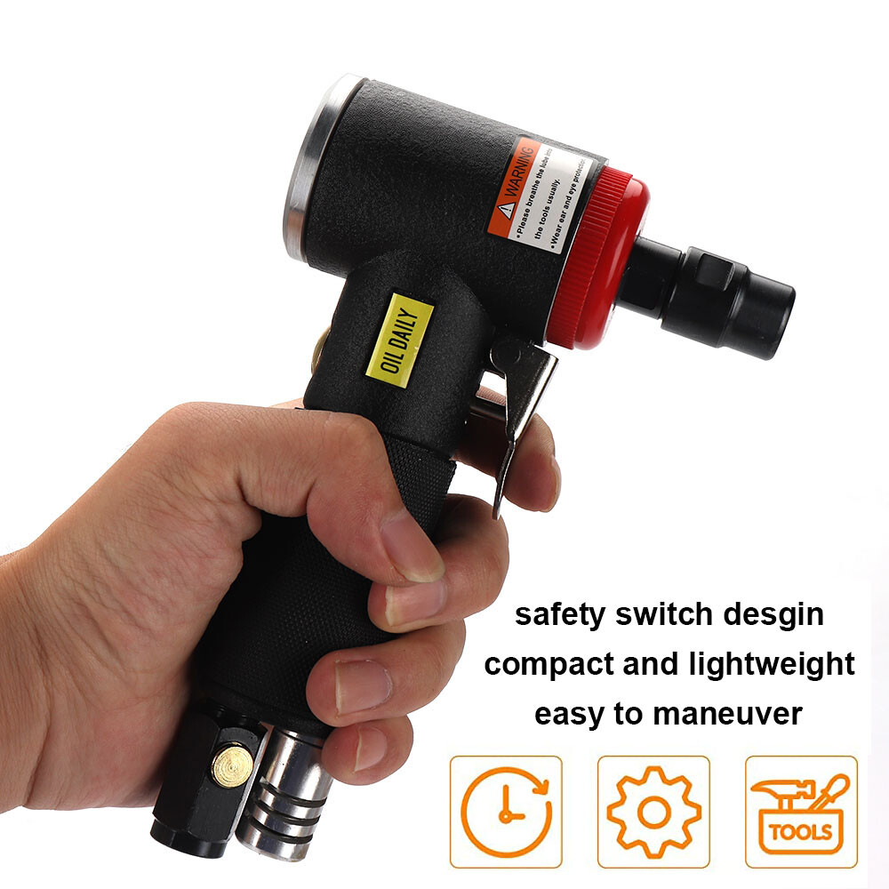 90 ° 1/4" Air Right Angle Die Grinder Sander Grinding Machine Off Cutting Tool