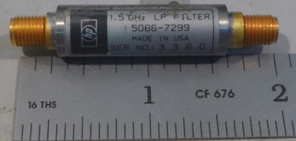 Agilent /HP 5086-7299 Low Pass Filter