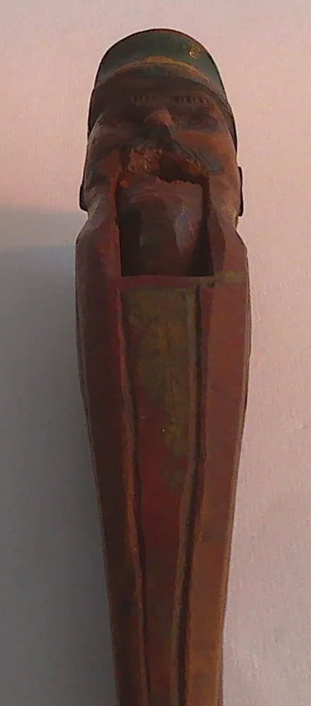 Wooden Hand Carved Nut Cracker