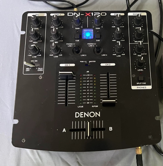 1pcs DENON DN-X120 Two-channel Mix Console