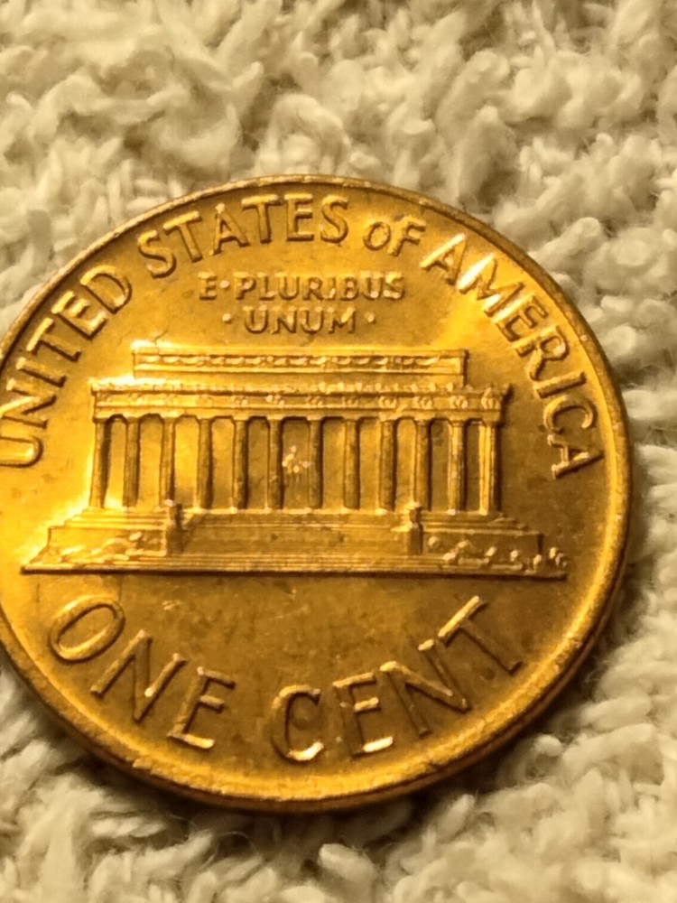 1968 S Lincoln Memorial Cent Misaligned Die Error