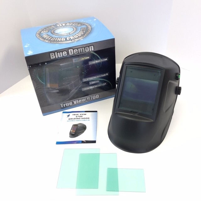 Welding Hood Blue Demon TrueView 6700 Auto Darkening