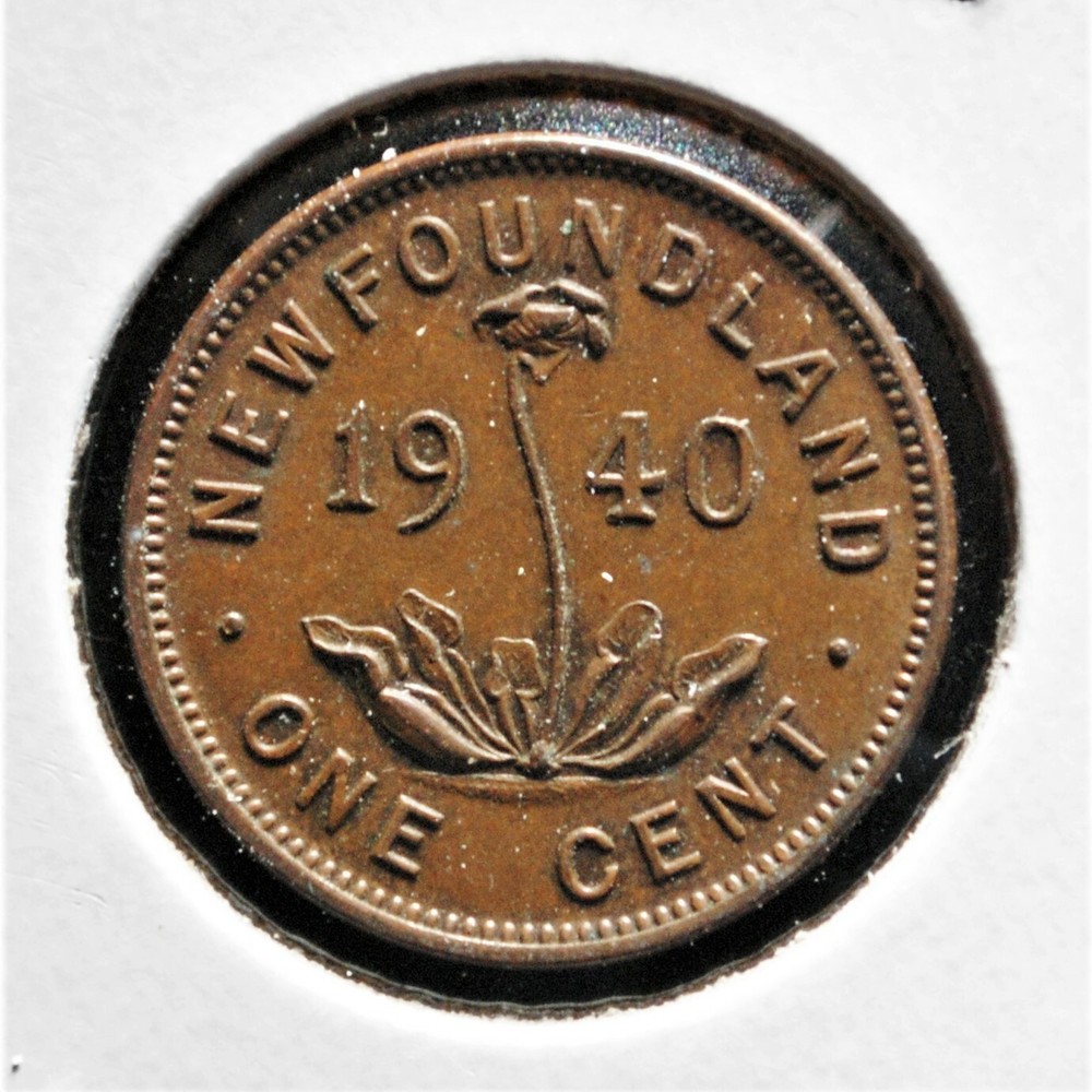 1940 Newfoundland One Cent