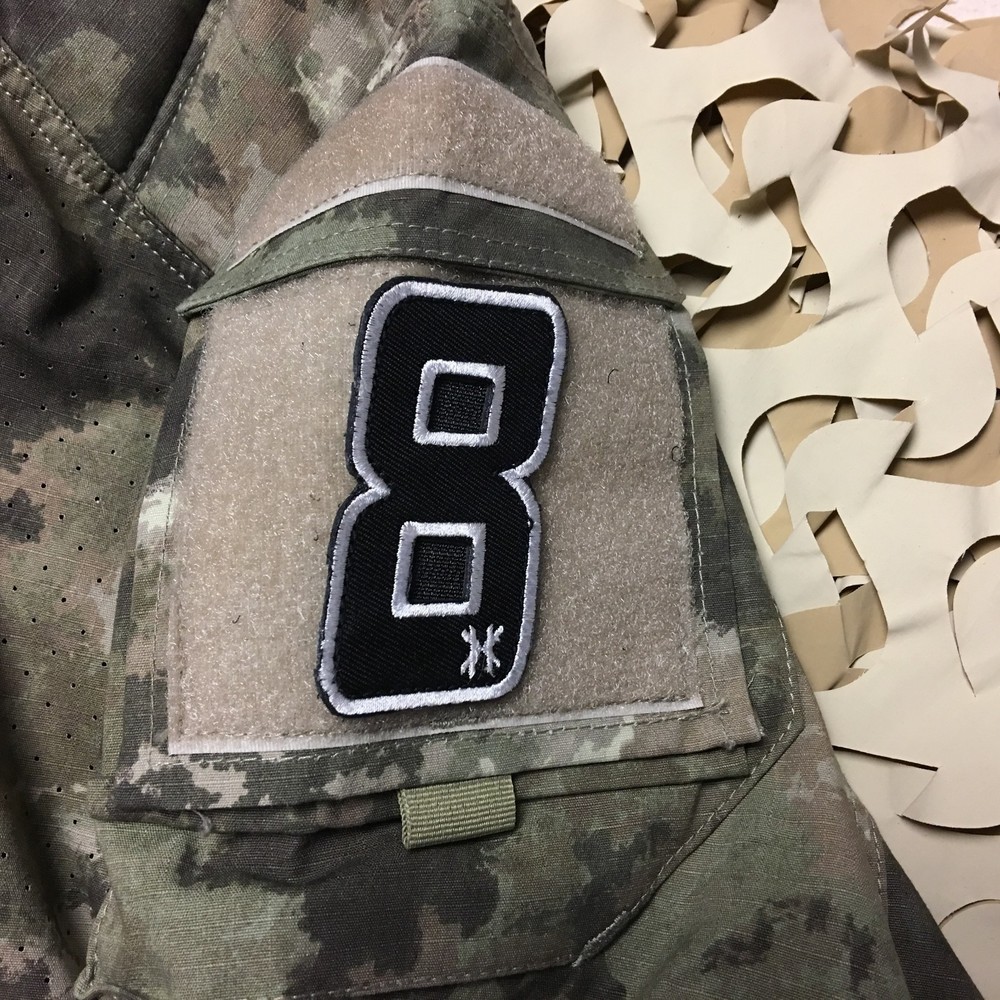NEW HK Army Paintball Patch - Number 8