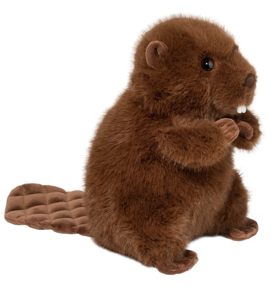 Douglas Bev Beaver Plush Stuffed Animal, 9"