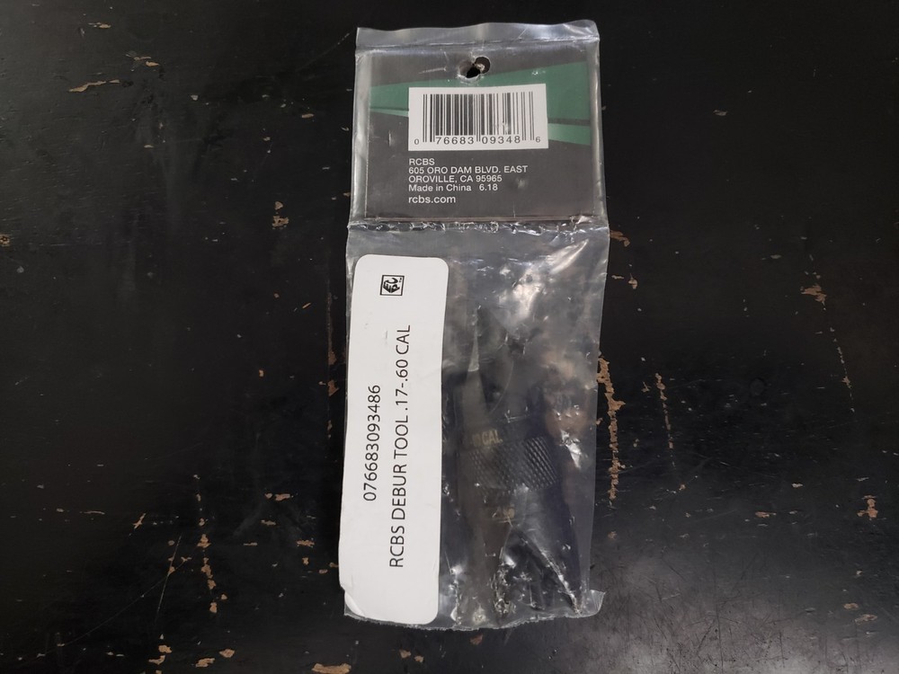 RCBS Deburring Tool Chamfer/Deburring Tool 17 to 60 Caliber Reloading Accessory